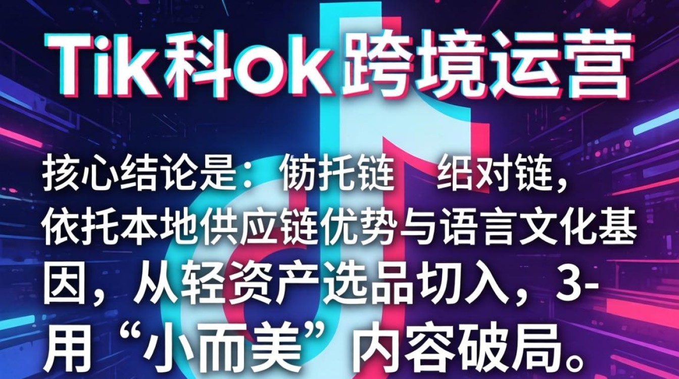 TikTok跨境运营怎么入门