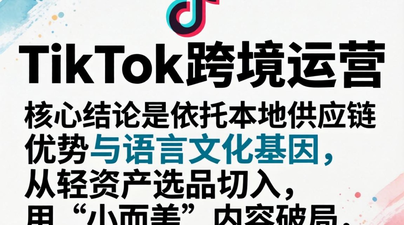 TikTok跨境运营怎么入门