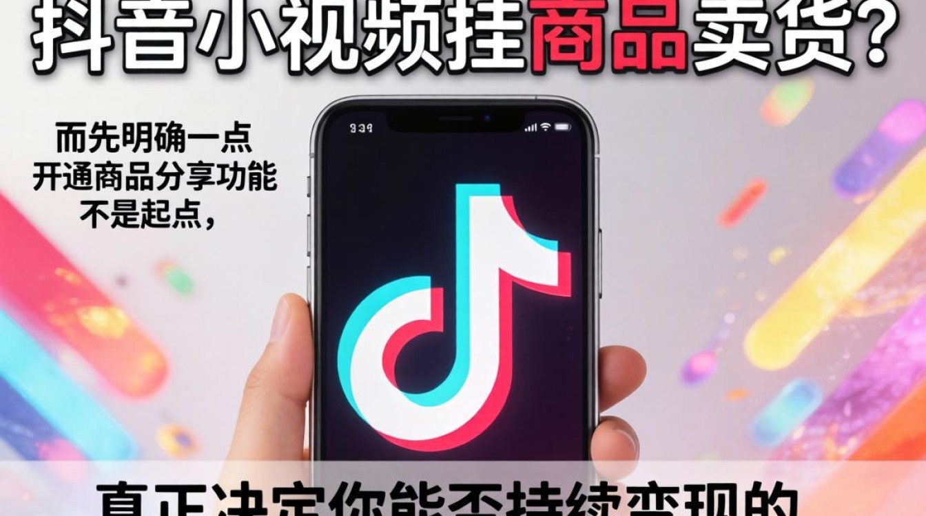 抖音小视频开通商品功能及粉丝增长变现全流程