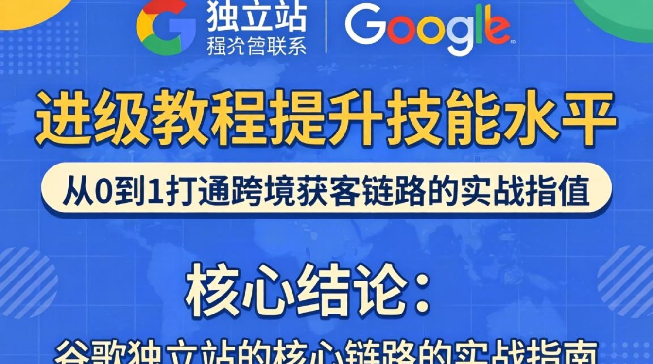 谷歌独立站怎么联系?谷歌独立站进阶教程提升技能水平 谷歌独立站进阶教程提升技能水平