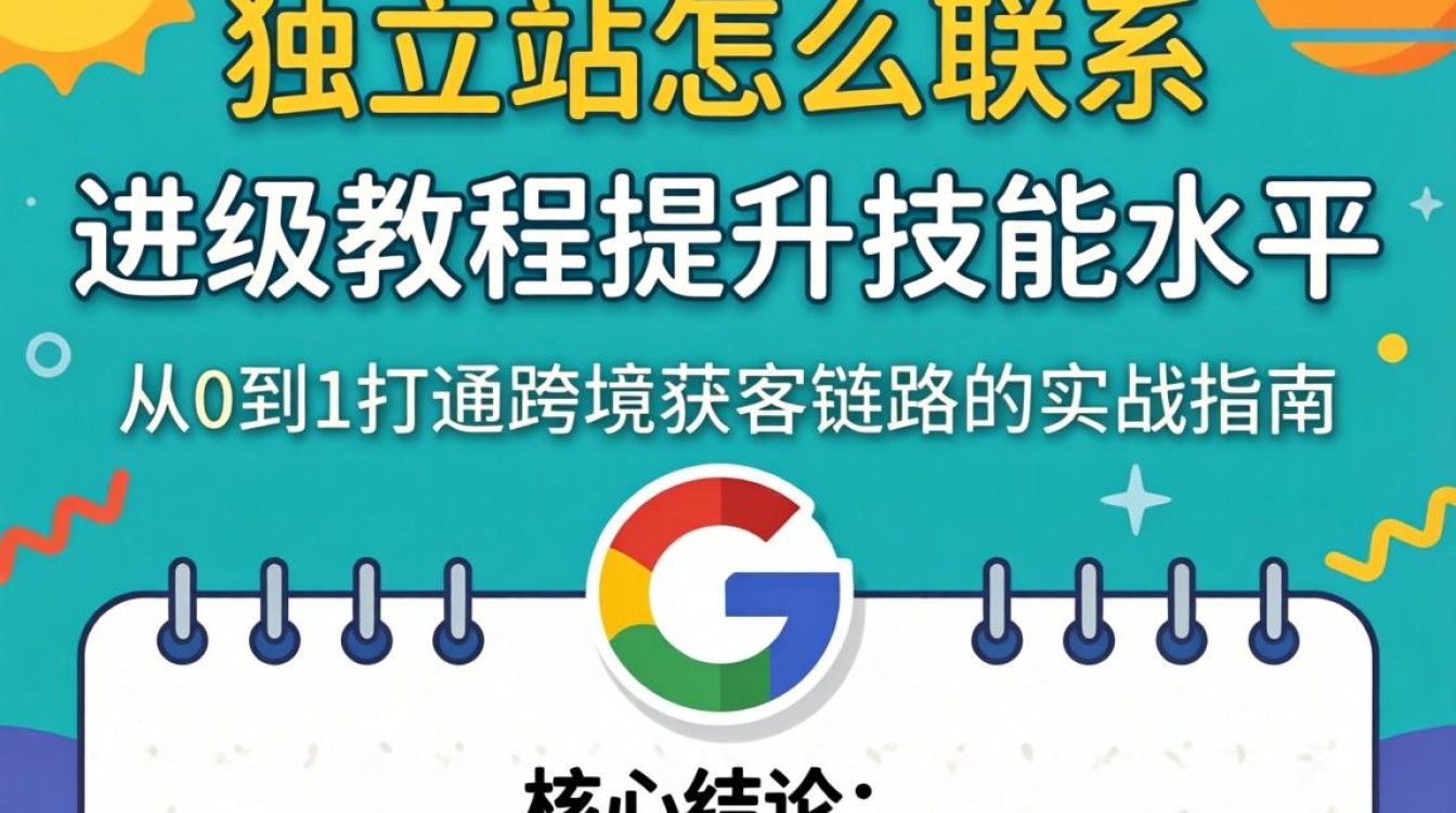 谷歌独立站怎么联系?谷歌独立站进阶教程提升技能水平 谷歌独立站进阶教程提升技能水平