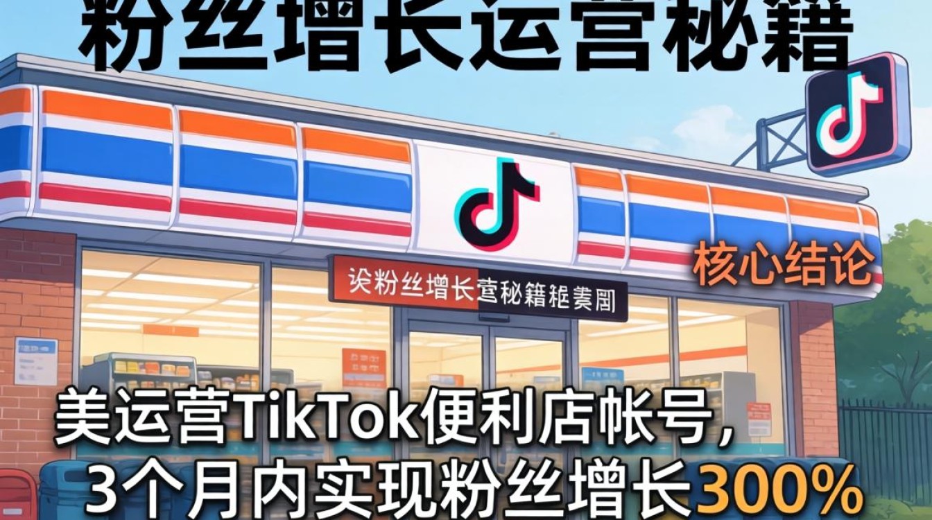 TikTok便利店美国如何快速涨粉?TikTok便利店美国运营涨粉秘籍 TikTok便利店美国如何快速涨粉