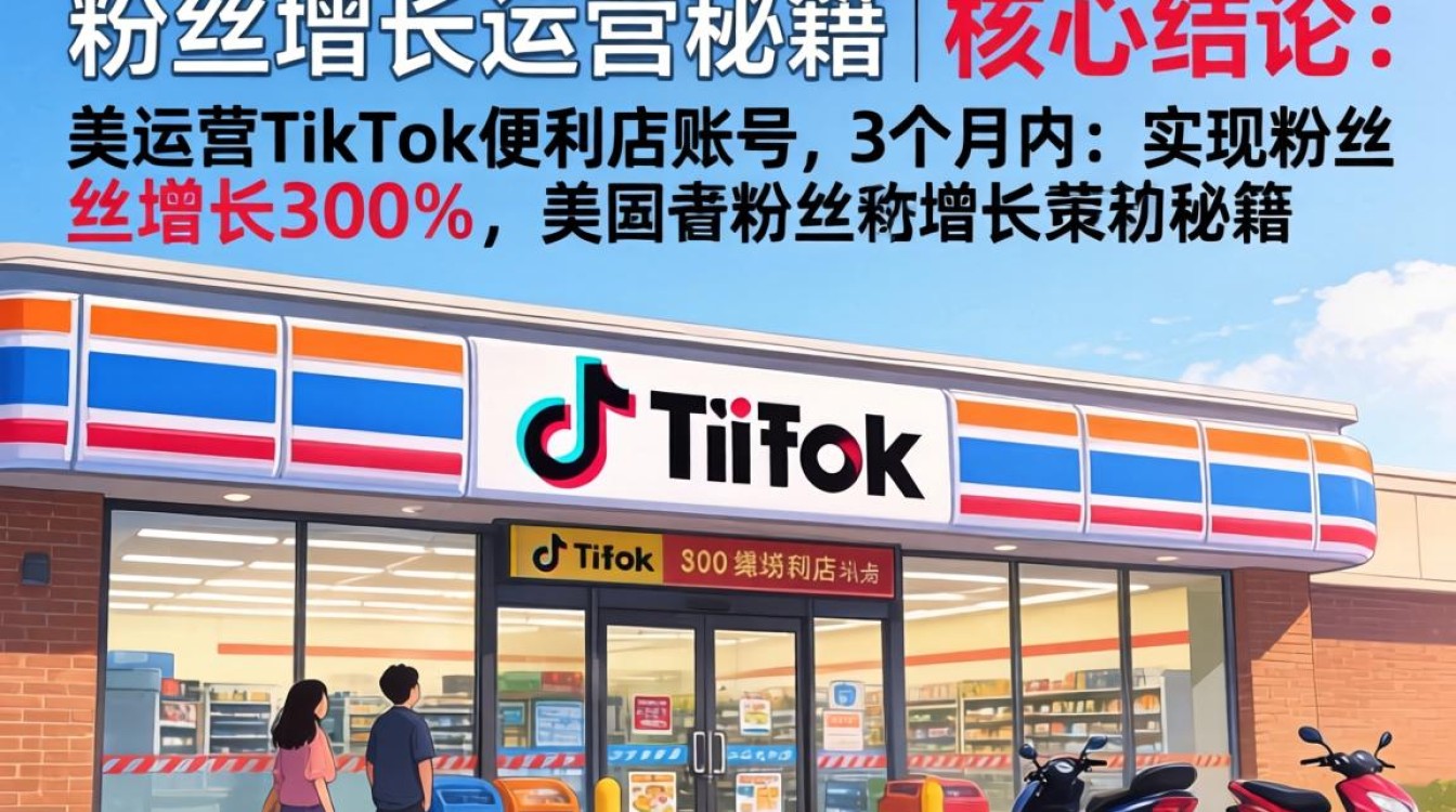 TikTok便利店美国如何快速涨粉?TikTok便利店美国运营涨粉秘籍 TikTok便利店美国如何快速涨粉
