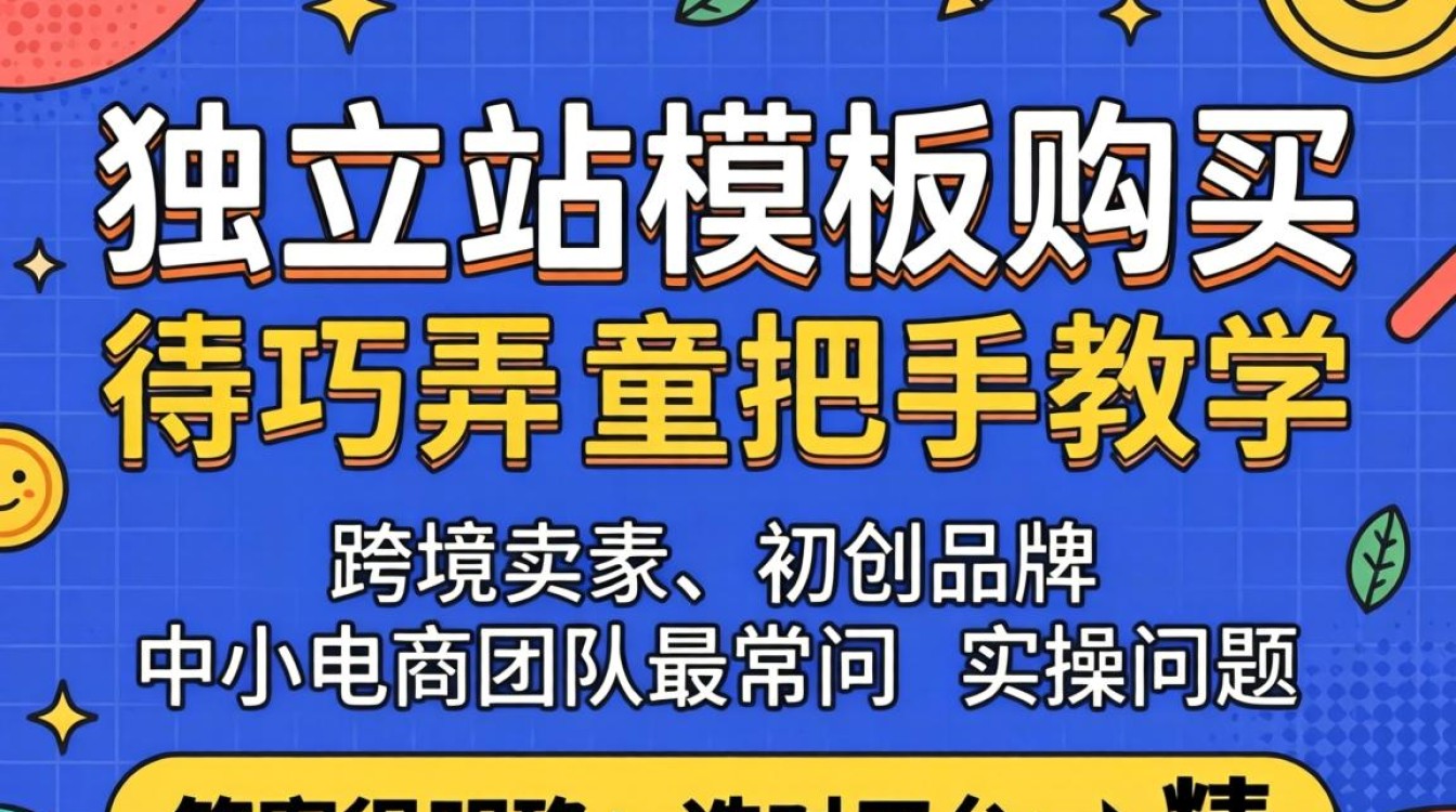 独立站模板购买流程及搭建实操指南