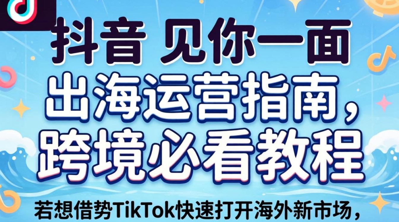 TikTok出海怎么见你一面?跨境运营必看教程 TikTok出海怎么见你一面