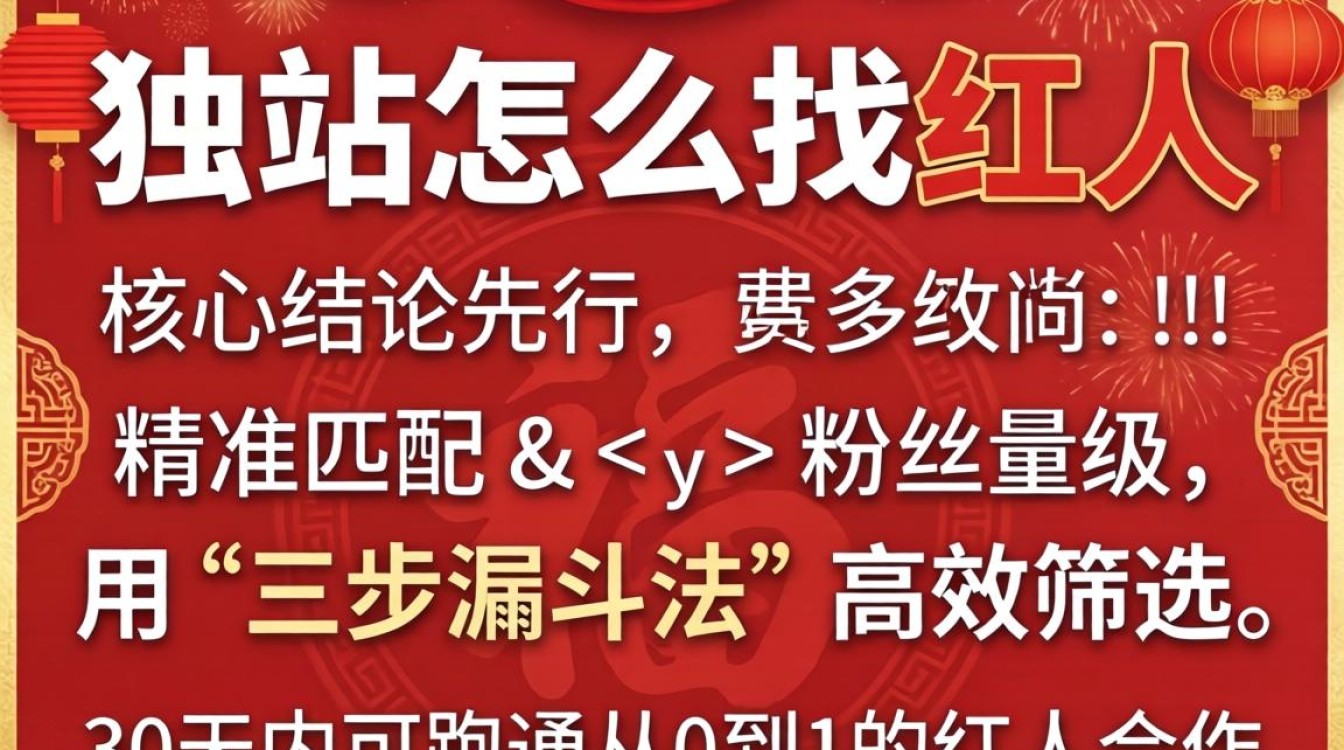 独立站怎么找红人?独立站找红人合作入门教程零基础教学 独立站找红人合作入门教程零基础教学