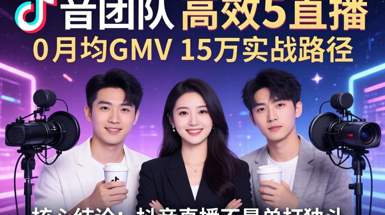 抖音直播多人同框稳定变现私域运营方法