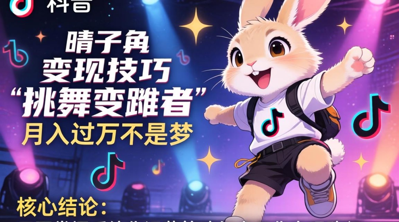 TikTok晴子兔跳舞如何变现