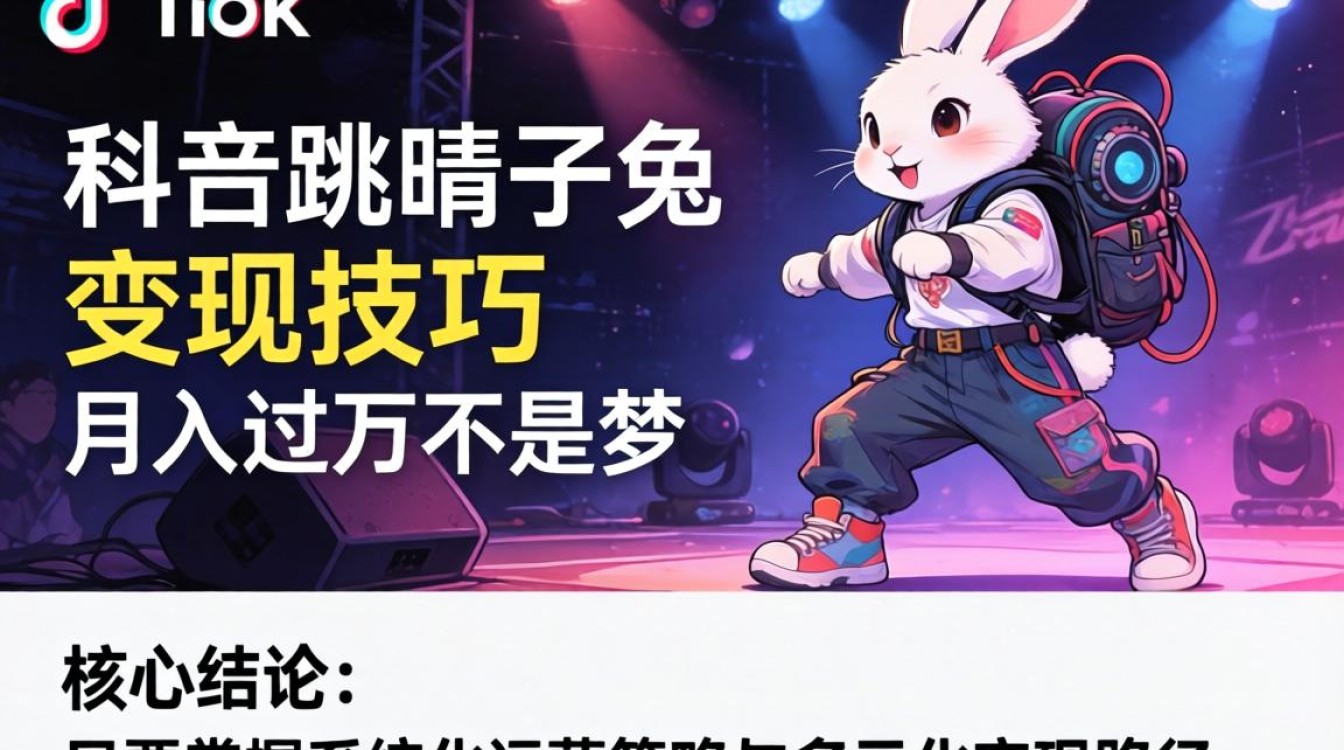 TikTok晴子兔跳舞如何变现