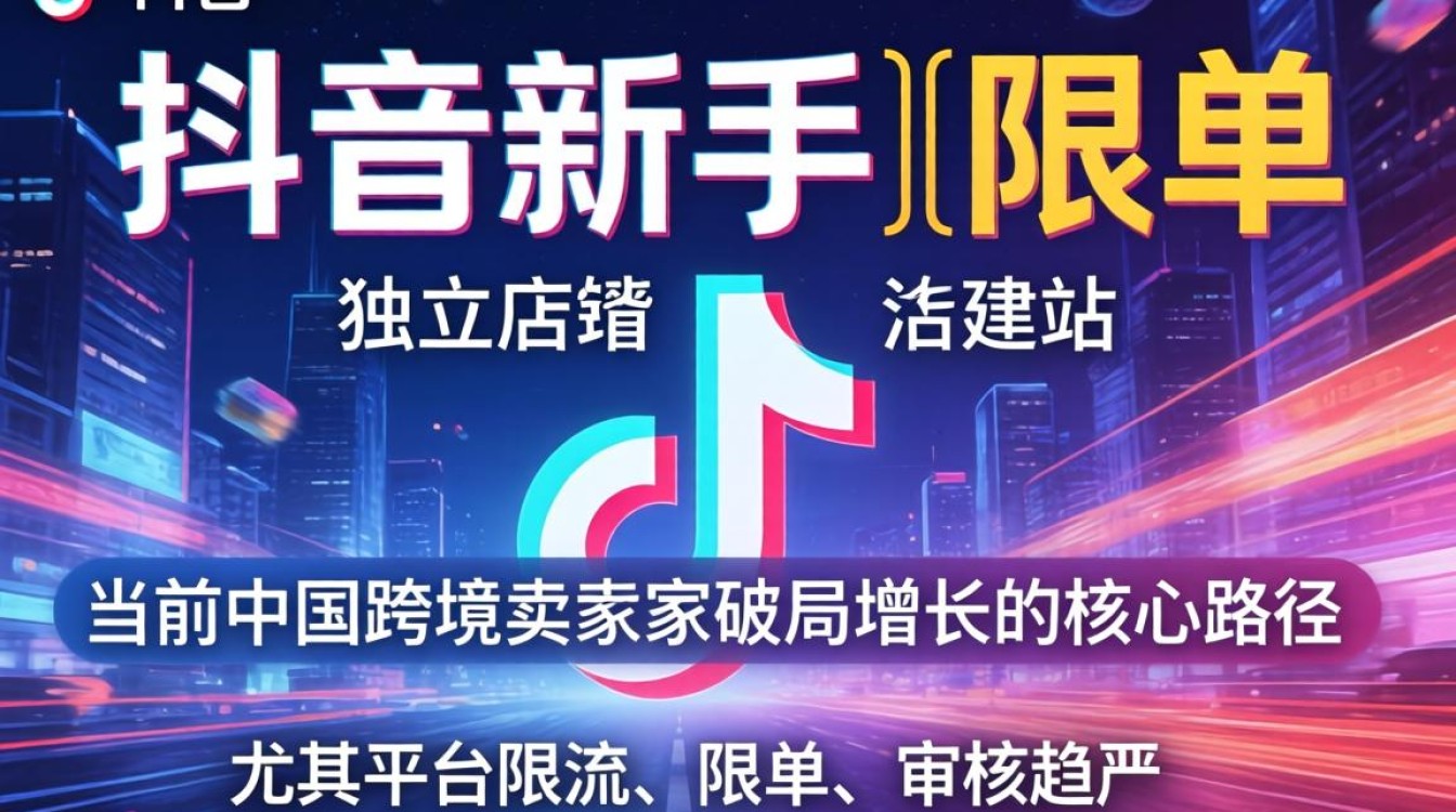 TikTok新手如何解限单?TikTok新手解限单+独立站建站+海外电商全流程指南 TikTok新手如何解限单