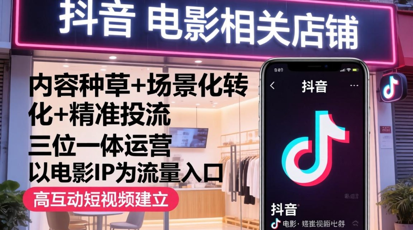 抖音怎么做电影店铺运营与商品推广?抖音电影店铺运营与商品推广方法 抖音怎么做电影店铺运营与商品推广