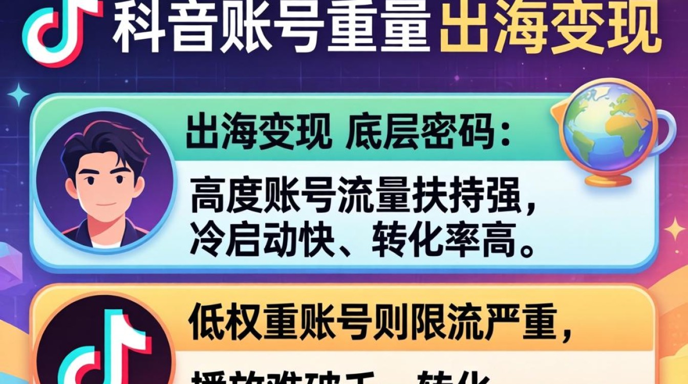 TikTok账号权重如何判断?TikTok账号权重判断标准及出海变现全流程 TikTok账号权重判断标准及出海变现全流程