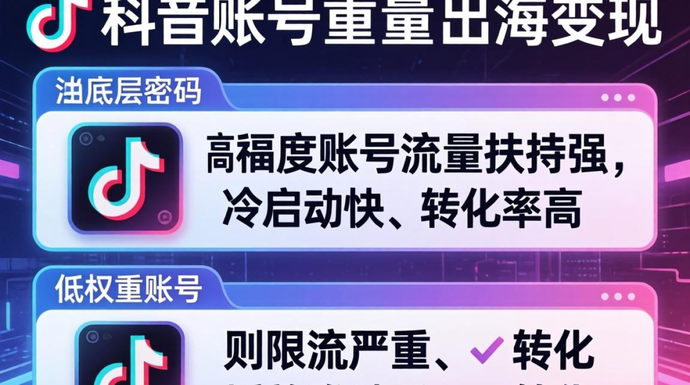 TikTok账号权重如何判断?TikTok账号权重判断标准及出海变现全流程 TikTok账号权重判断标准及出海变现全流程