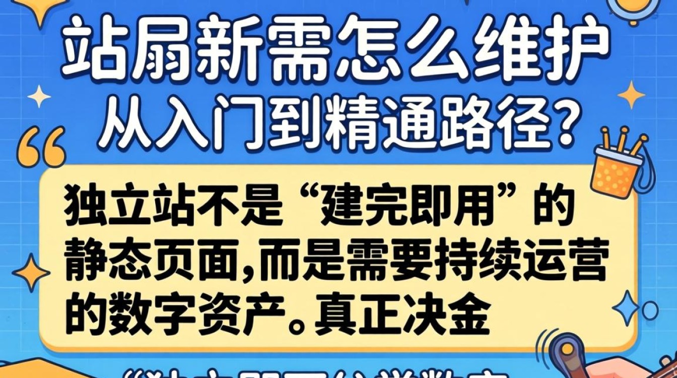独立站需要怎么维护?怎么学?独立站运营维护从入门到精通路径 独立站运营维护从入门到精通路径