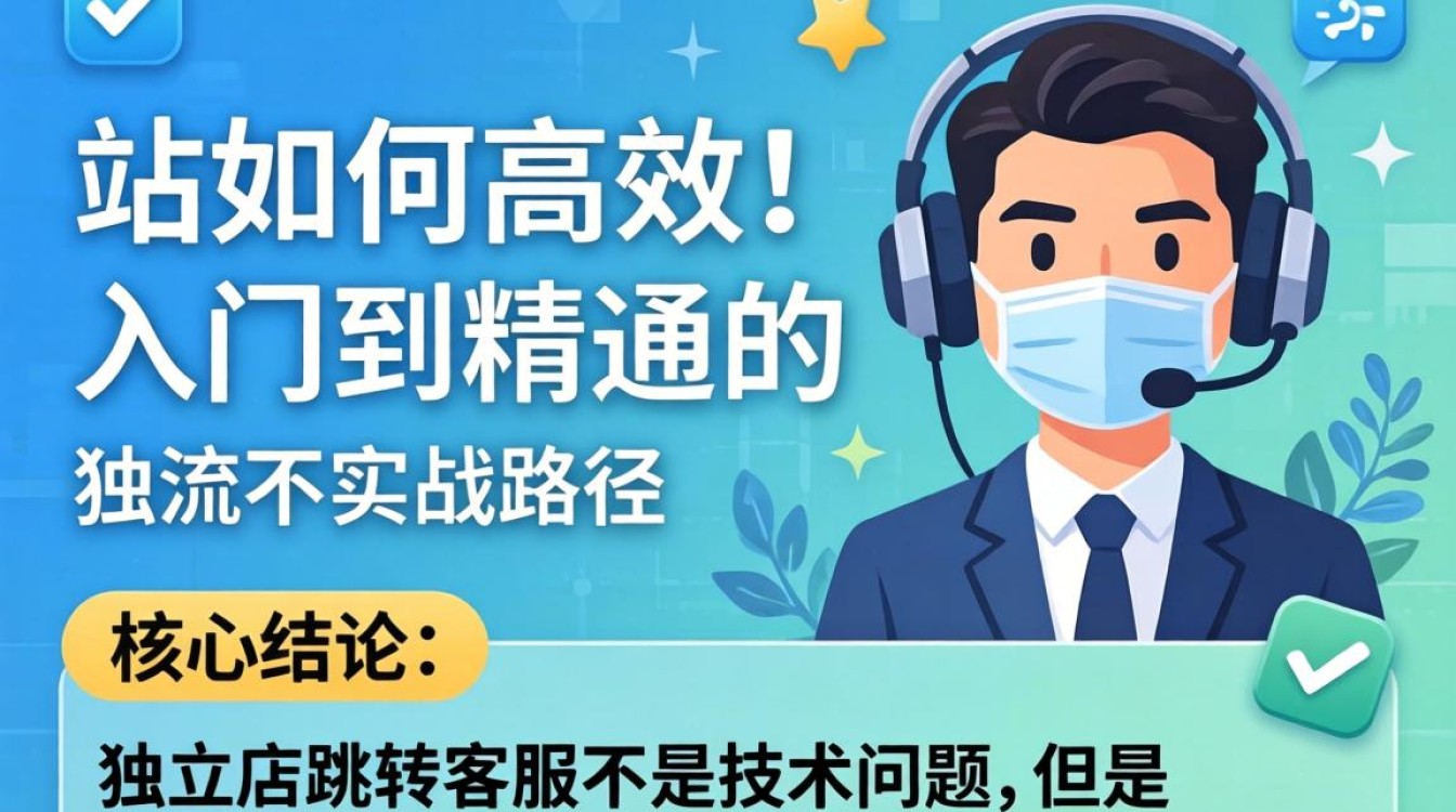 独立站客服跳转设置方法与学习路径