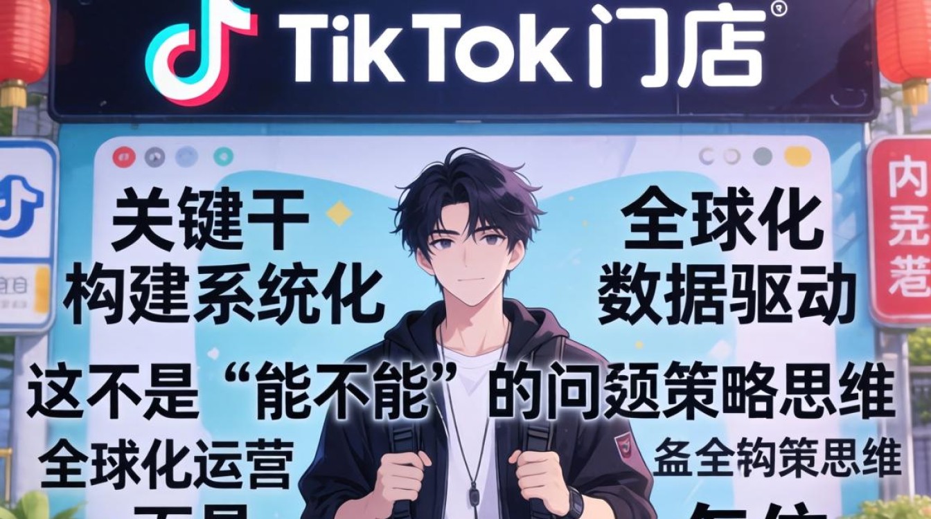 TikTok小店个人开店条件及全球化运营策略
