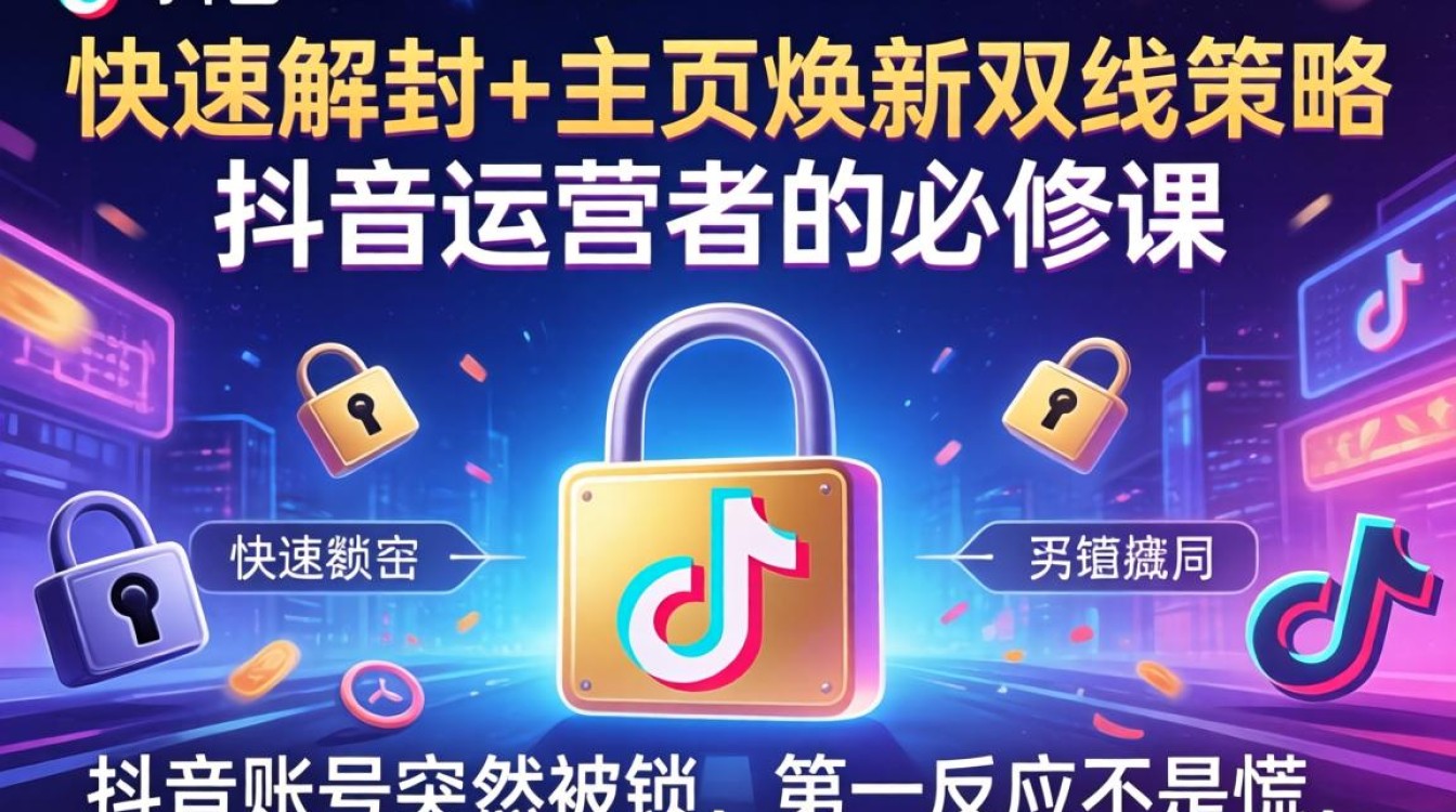 抖音账号被锁定怎么打开