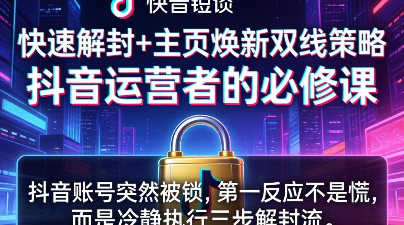 抖音账号被锁定怎么打开