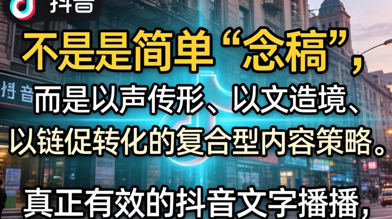 抖音文字播报技巧扩大品牌营销影响力