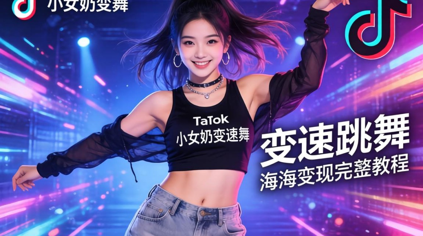 TikTok变速跳舞出海变现全流程教程