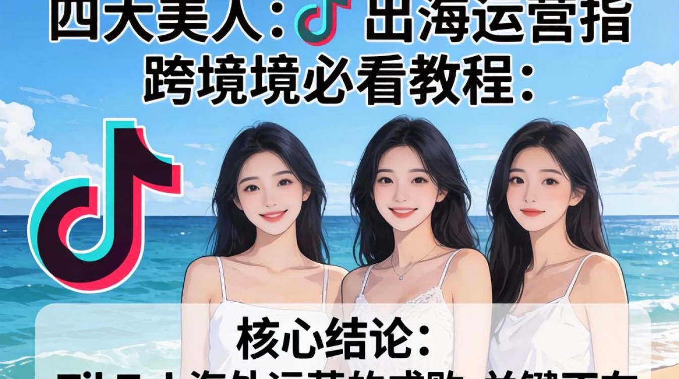 TikTok四大美人怎么运营出海?TikTok跨境运营指南 TikTok四大美人怎么运营出海