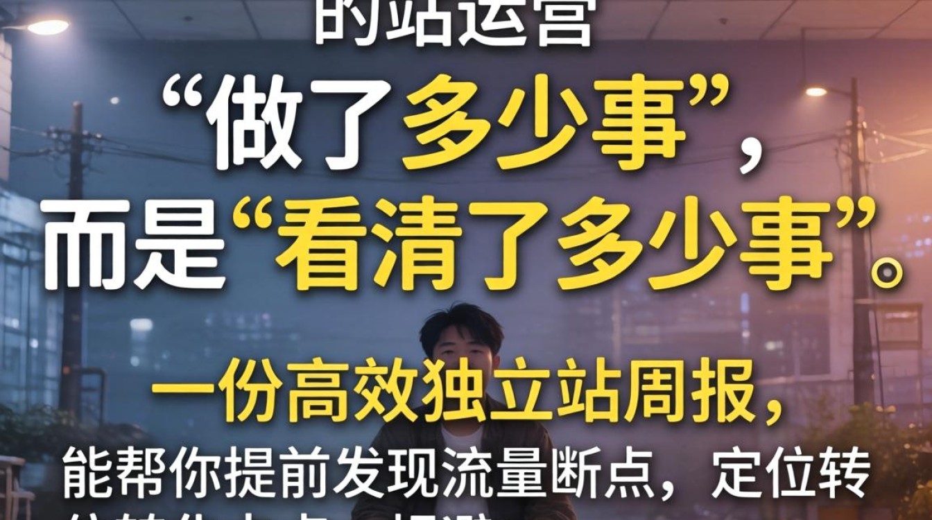 独立站运营周报模板免费下载