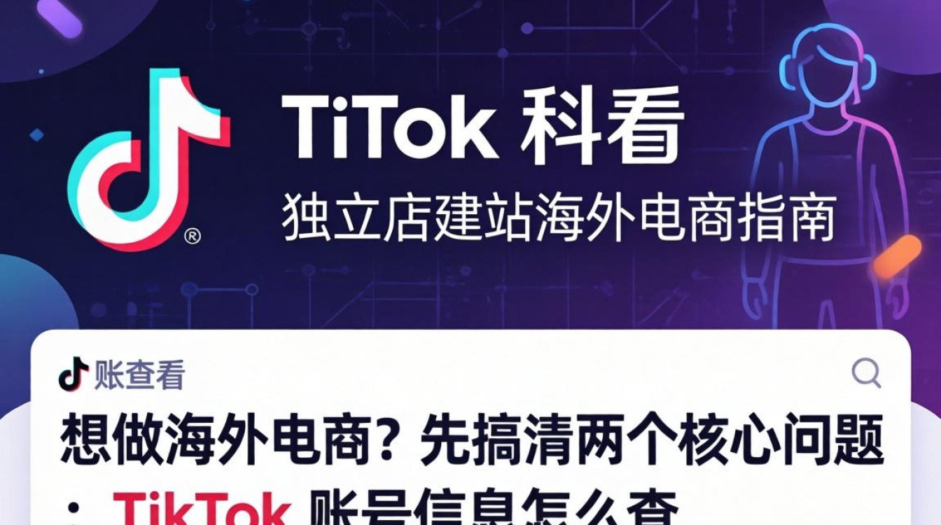 TikTok账号信息怎么查看