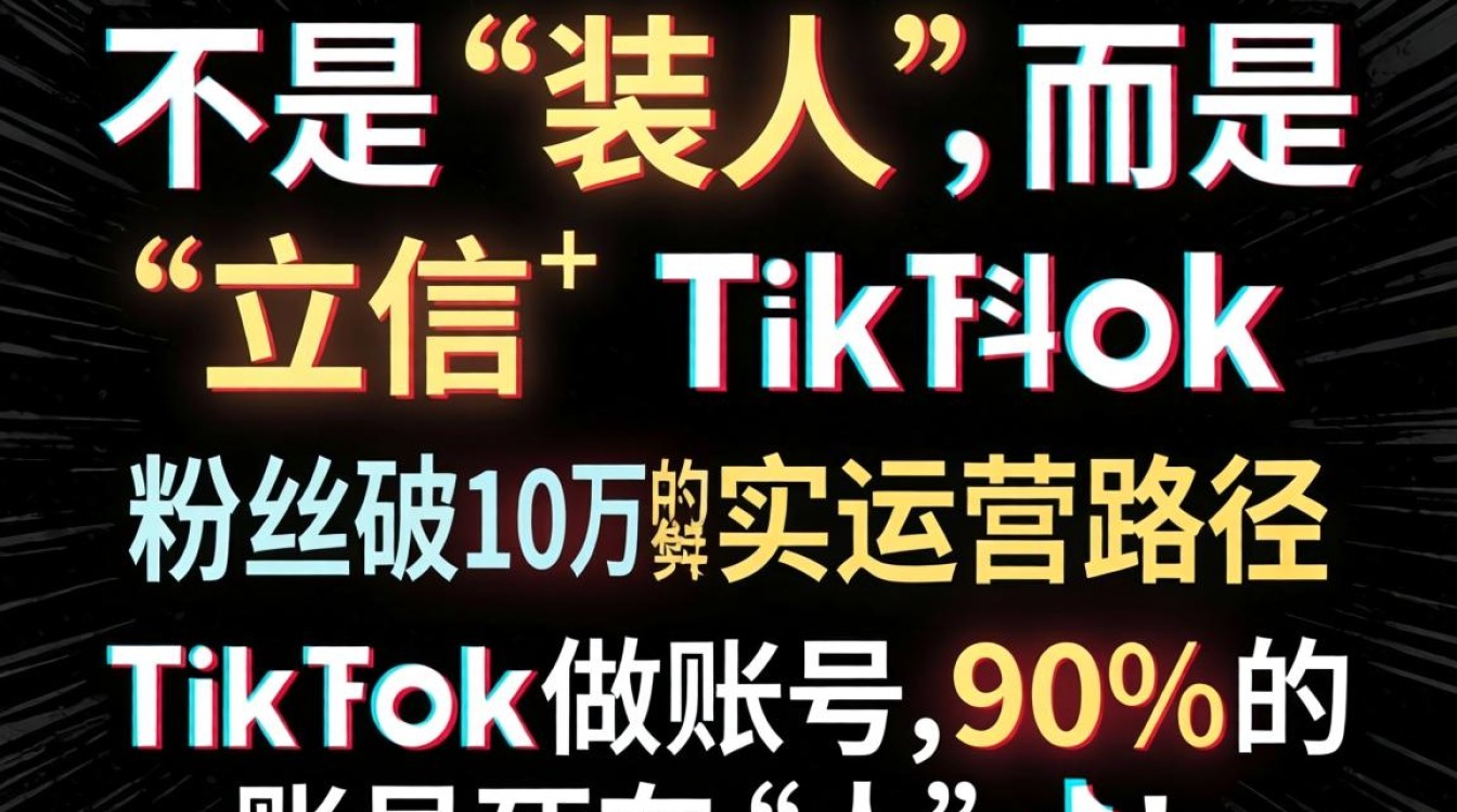 TikTok人设号怎么快速涨粉?TikTok人设号运营秘籍粉丝增长 TikTok人设号运营秘籍粉丝增长