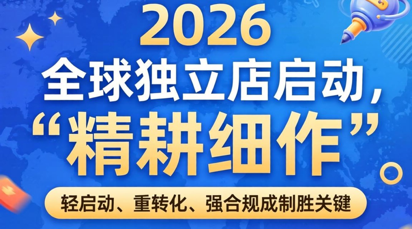 全球独立站怎么启动?2026年独立站运营全流程指南 2026年独立站运营全流程指南