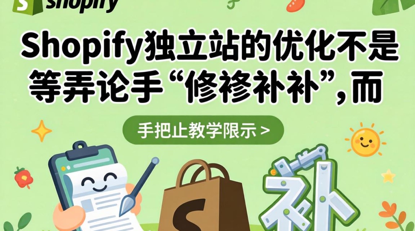 shopify独立站SEO优化实操步骤