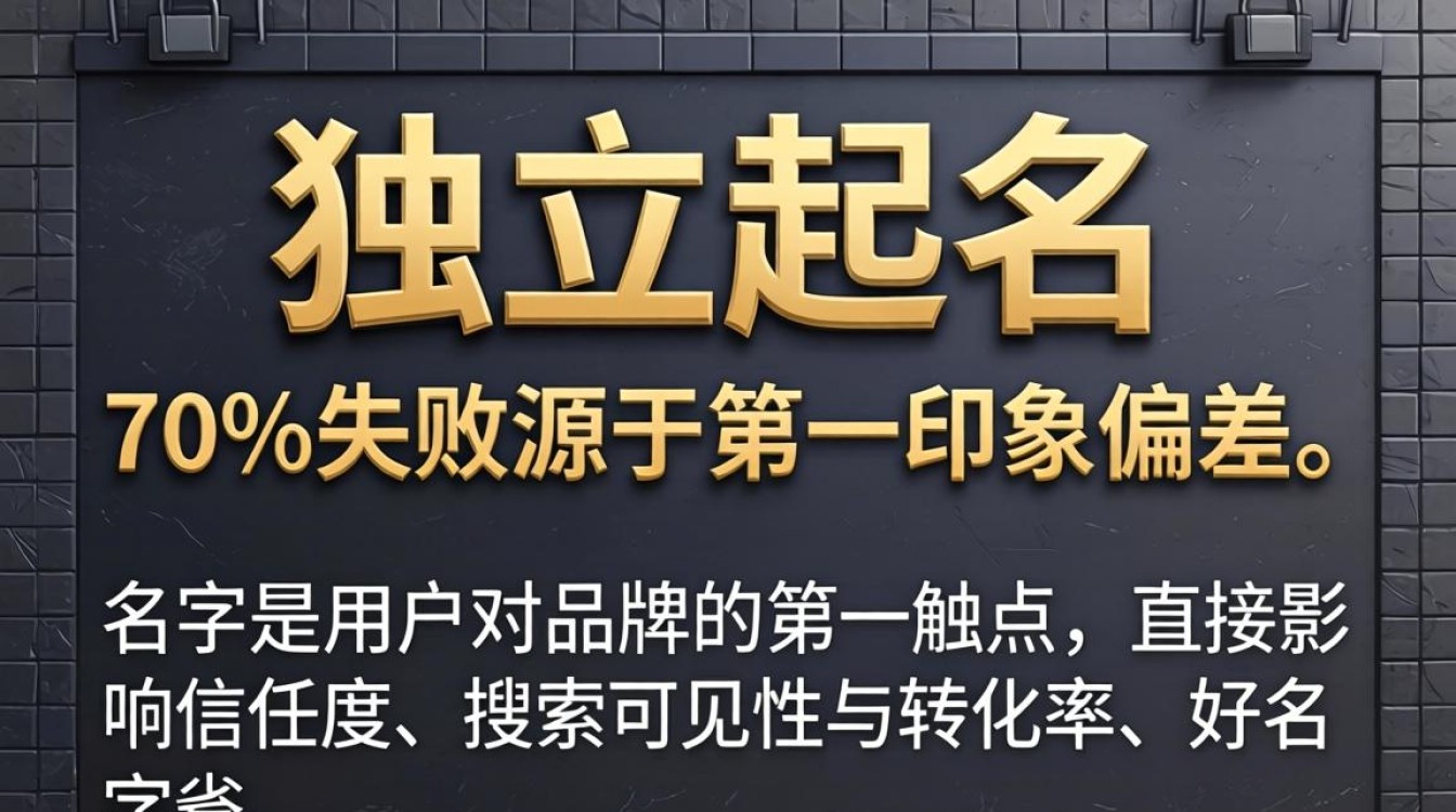 独立站起名技巧与命名指南