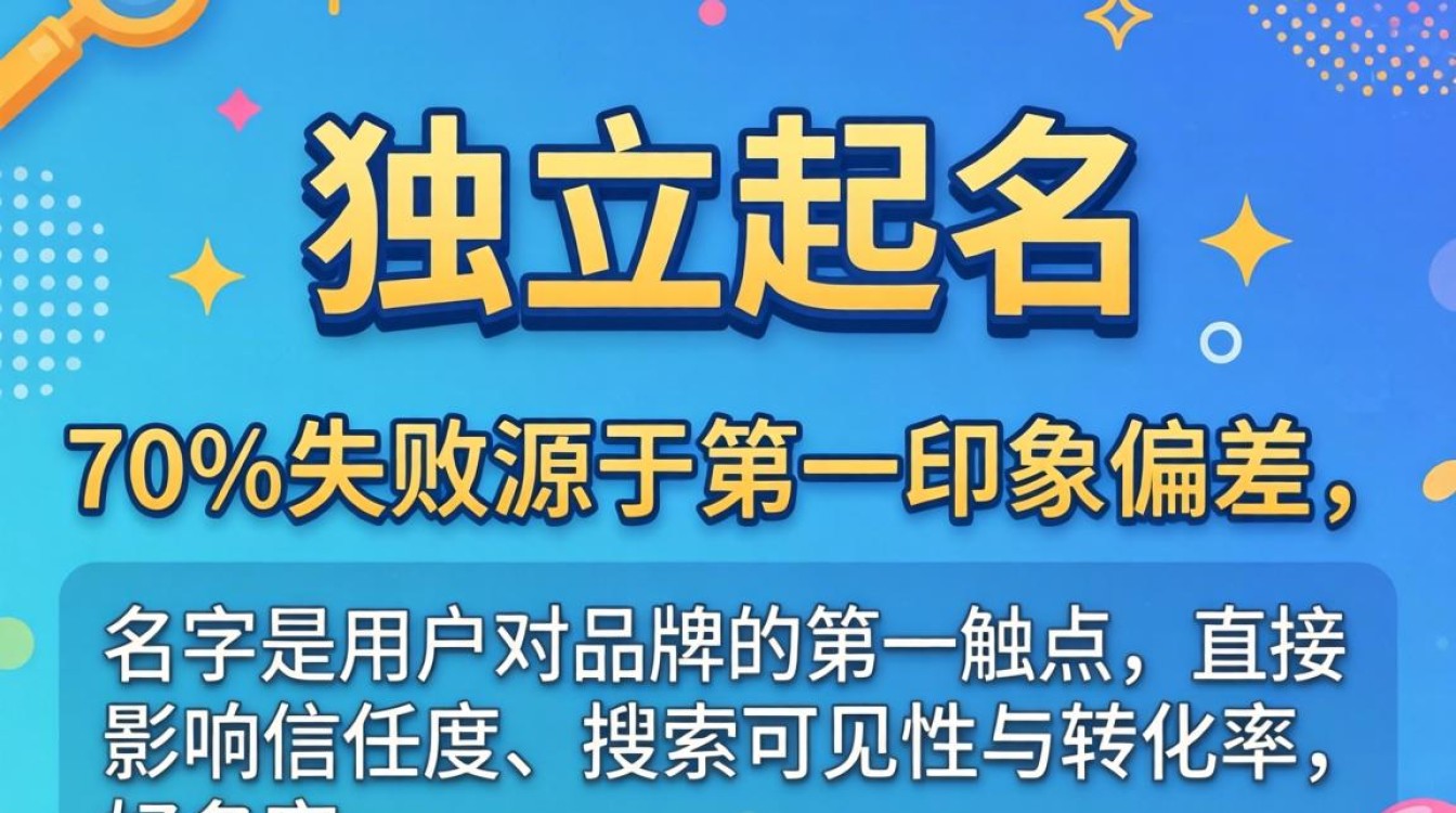 独立站起名技巧与命名指南