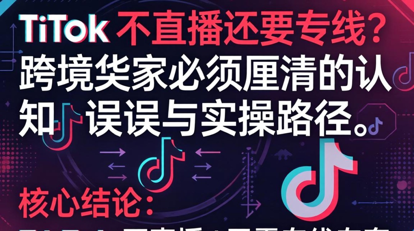 TikTok不直播还要专线吗?跨境电商不直播是否需要专线运营 跨境电商不直播是否需要专线运营