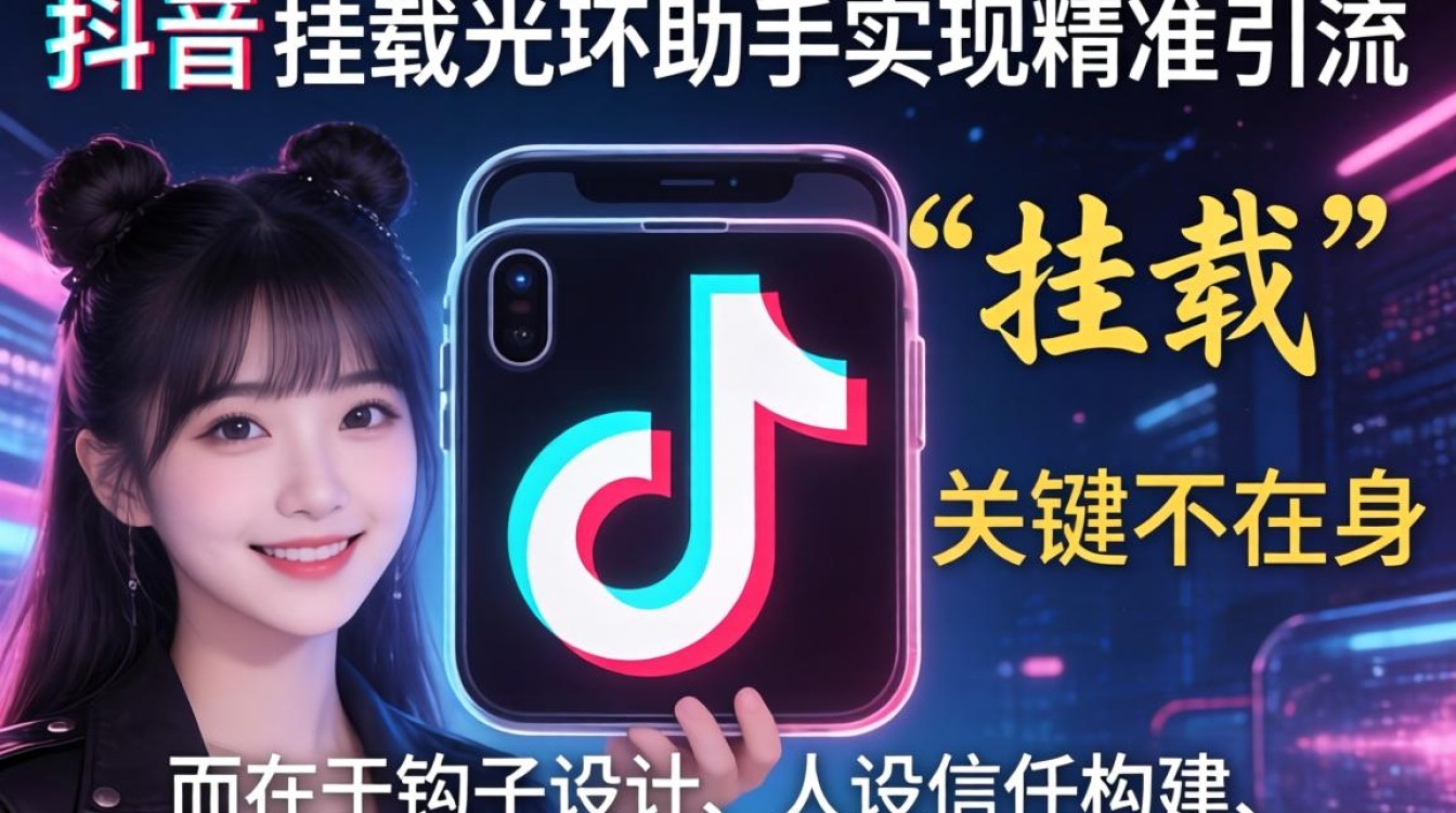 抖音挂光环助手精准引流方法