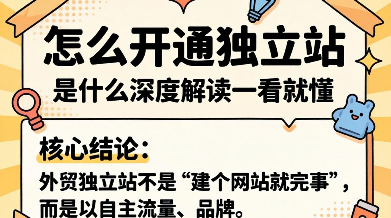外贸建独立站流程与条件详解