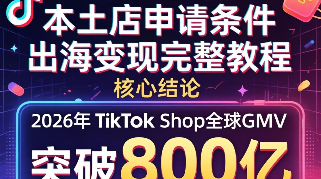 TikTok本土店申请条件及出海变现全流程详解
