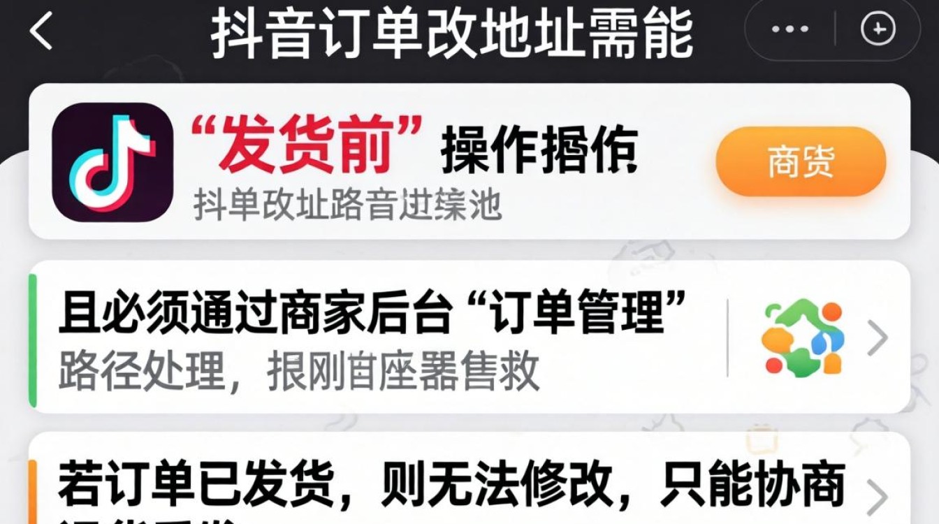 商家抖音订单怎么改地址?抖音商家修改订单地址技巧与商业化持续增收方法 抖音商家修改订单地址技巧与商业化持续增收方法