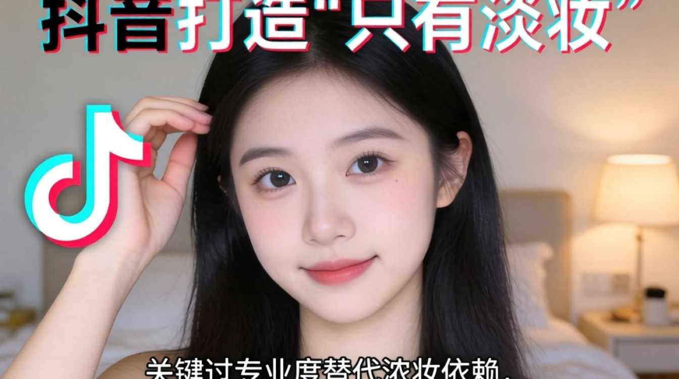 抖音只有淡妆怎么拍