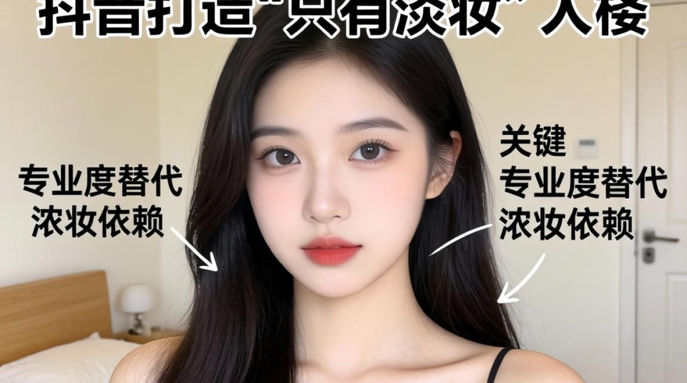 抖音只有淡妆怎么拍