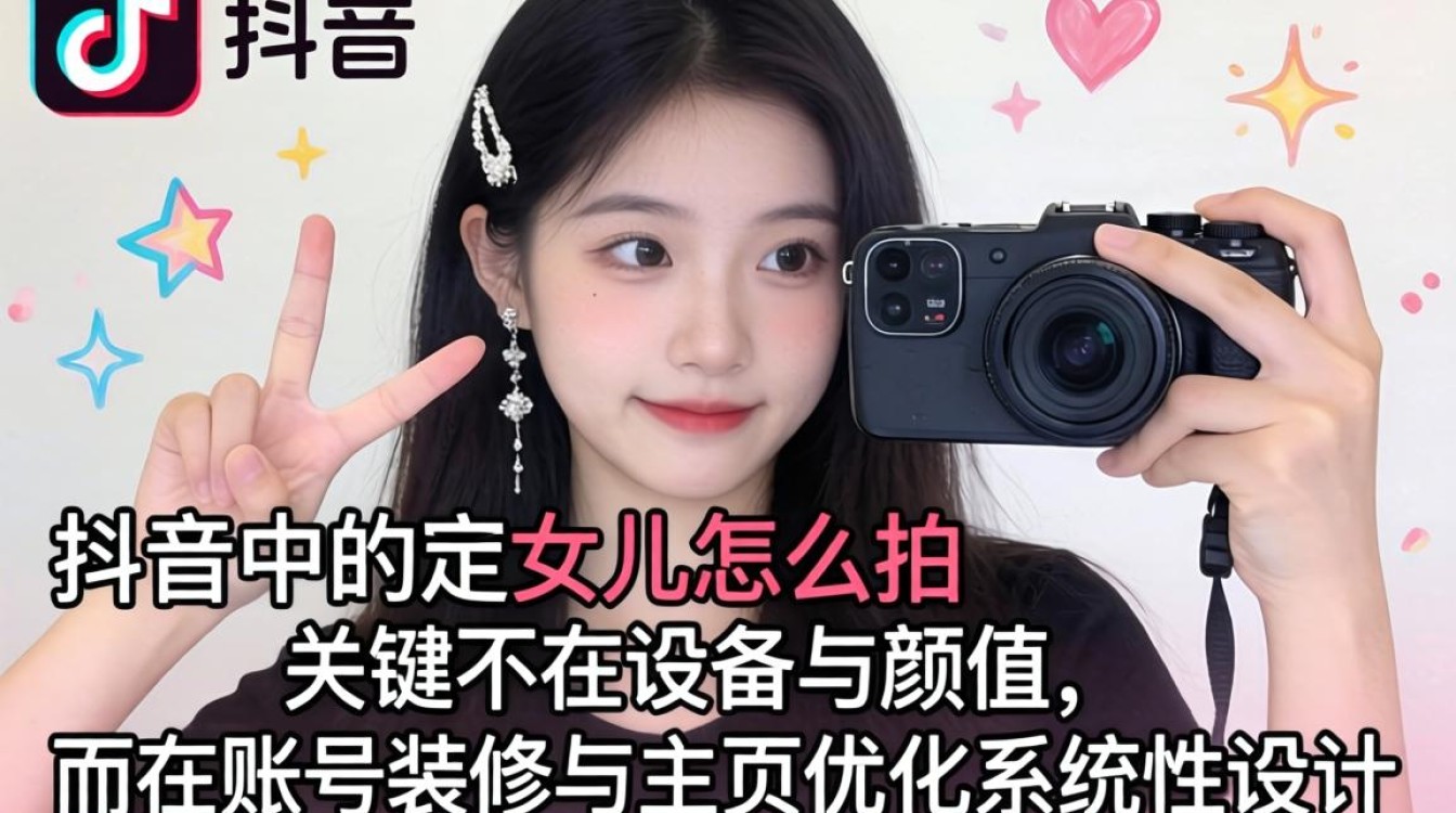 抖音女孩账号怎么装修?主页优化技巧与流量密码 主页优化技巧与流量密码