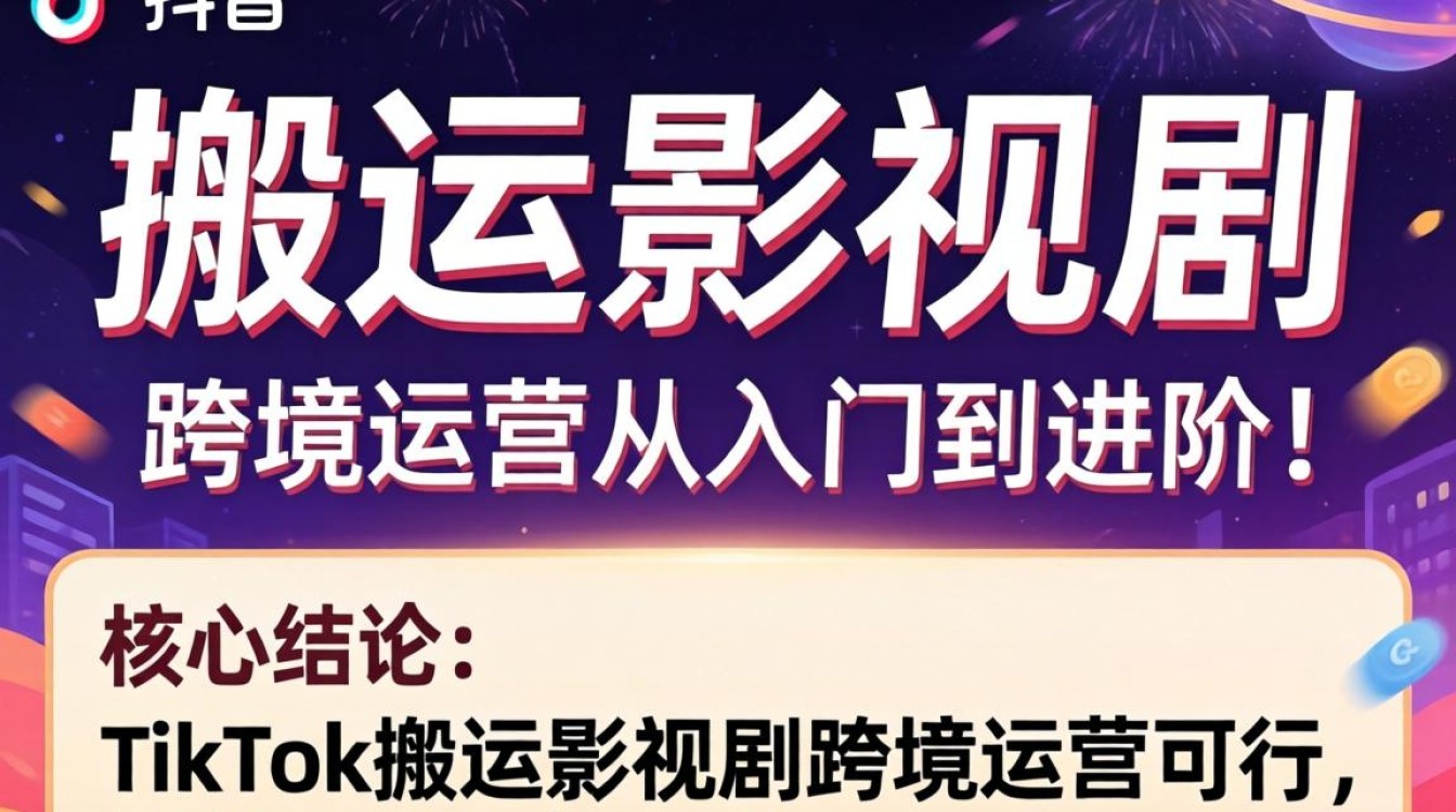 TikTok影视搬运跨境运营全流程指南