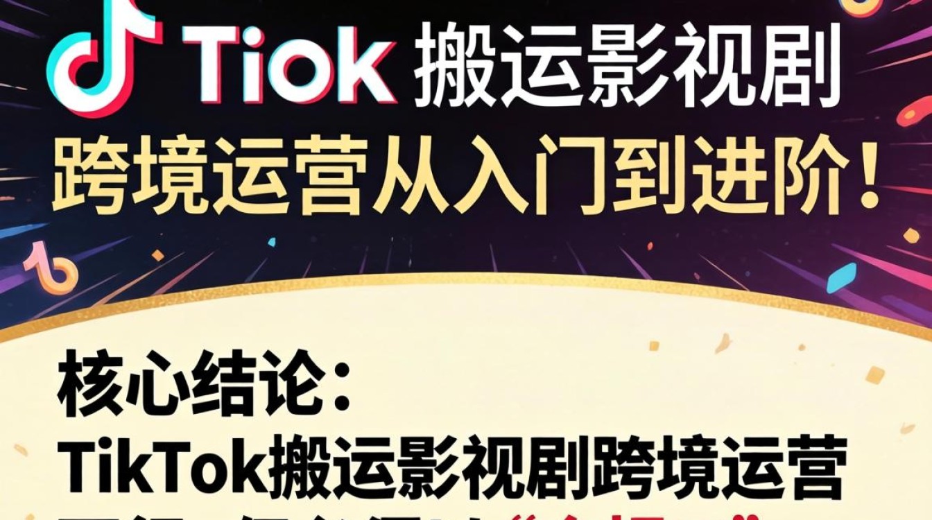 TikTok影视搬运跨境运营全流程指南