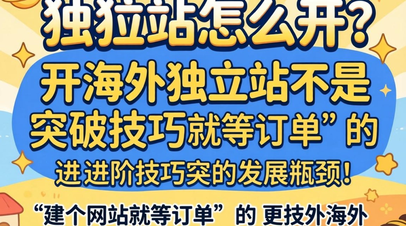 海外独立站怎么开?进阶技巧突破发展瓶颈 进阶技巧突破发展瓶颈