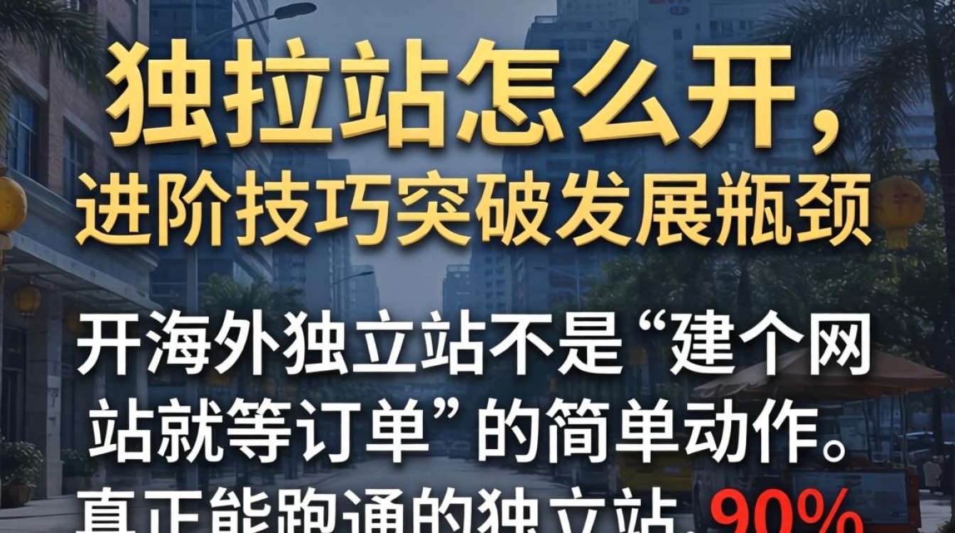 海外独立站怎么开?进阶技巧突破发展瓶颈 进阶技巧突破发展瓶颈