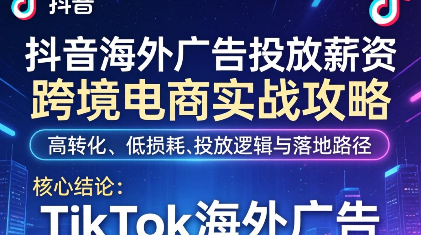 TikTok海外广告投放薪资多少