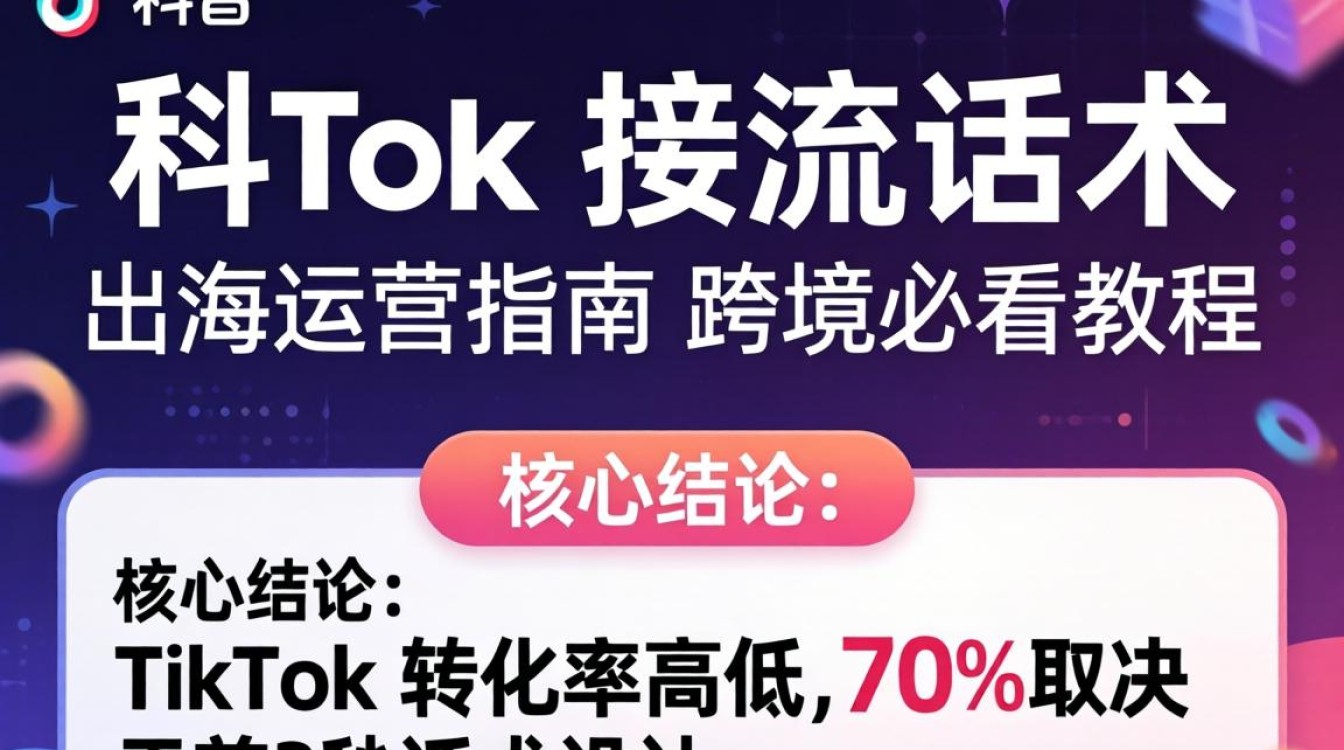 TikTok怎么接流?TikTok跨境出海运营话术指南 TikTok跨境出海运营话术指南