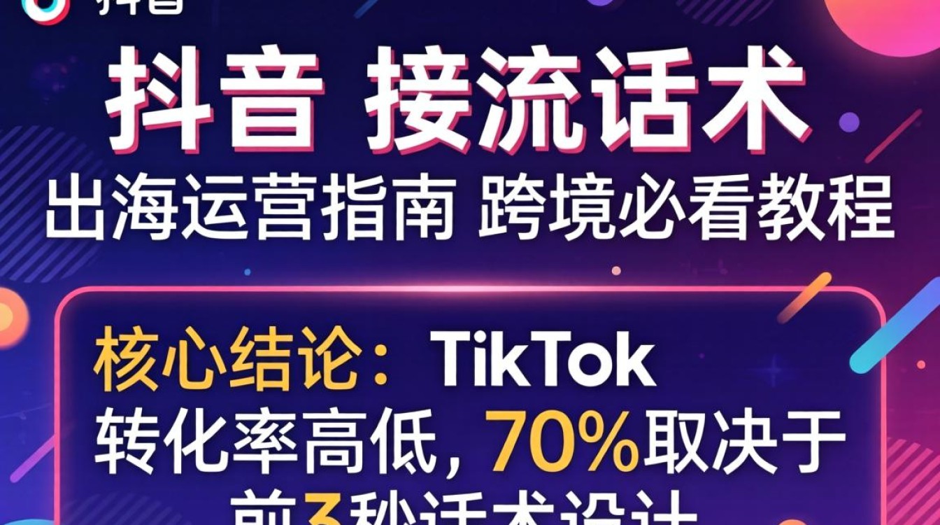 TikTok怎么接流?TikTok跨境出海运营话术指南 TikTok跨境出海运营话术指南