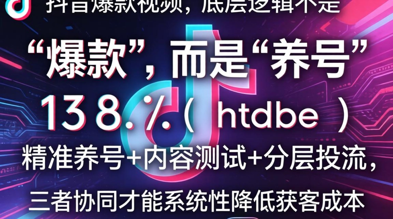 抖音养号降本获客成本广告投放技巧
