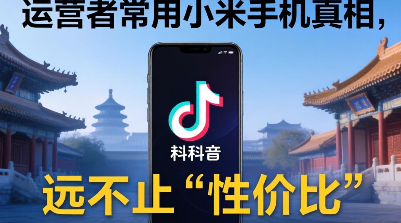 TikTok用什么小米手机