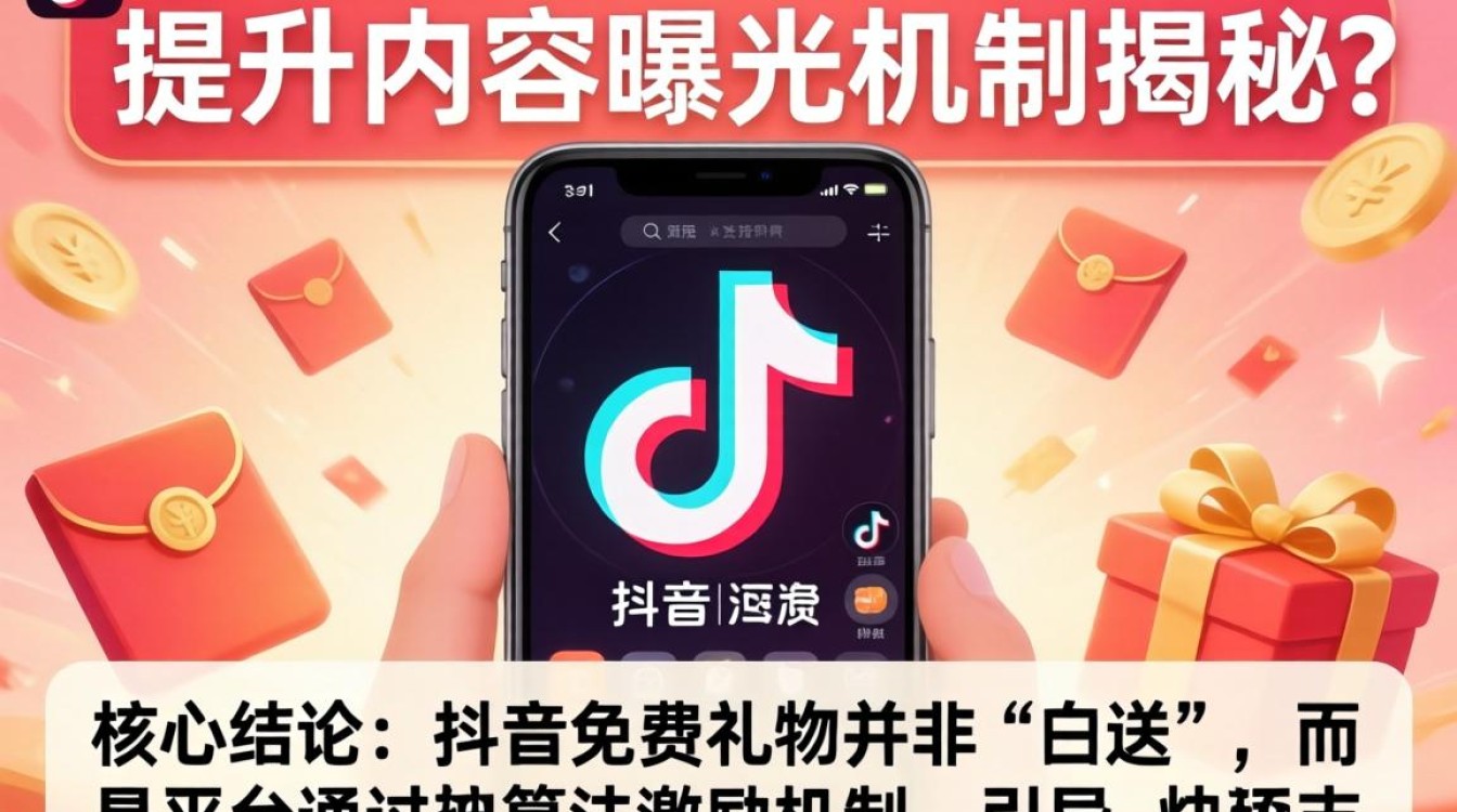 如何通过内容曝光机制免费获取抖音礼物